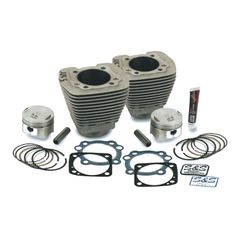 S, 96" 3-5/8" big bore cylinder & piston kit