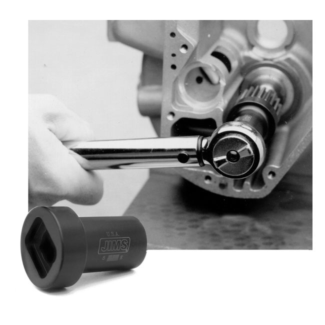 JIMS, PINION SHAFT NUT SOCKET