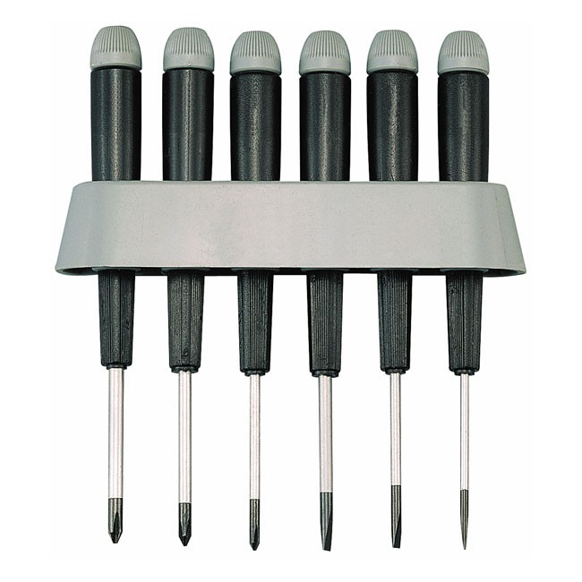 Teng Tools, mini screwdriver set. Slotted & Phillips