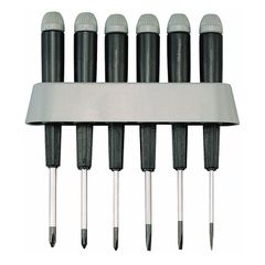 Teng Tools, mini screwdriver set. Slotted & Phillips
