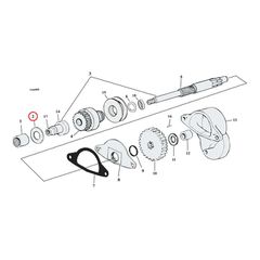 Thrust washer, starter shaft-thumb-1