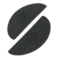 OVAL REPL. PADS, FLOORBOARDS. BLACK-thumb-1