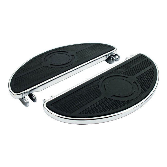 OVAL REPL. PADS, FLOORBOARDS. BLACK