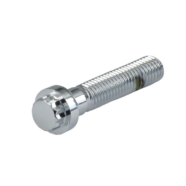 M12 X 35MM 12-POINT BOLT, CHROME