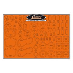 James, gasket & seal board. Knuckle & Pan