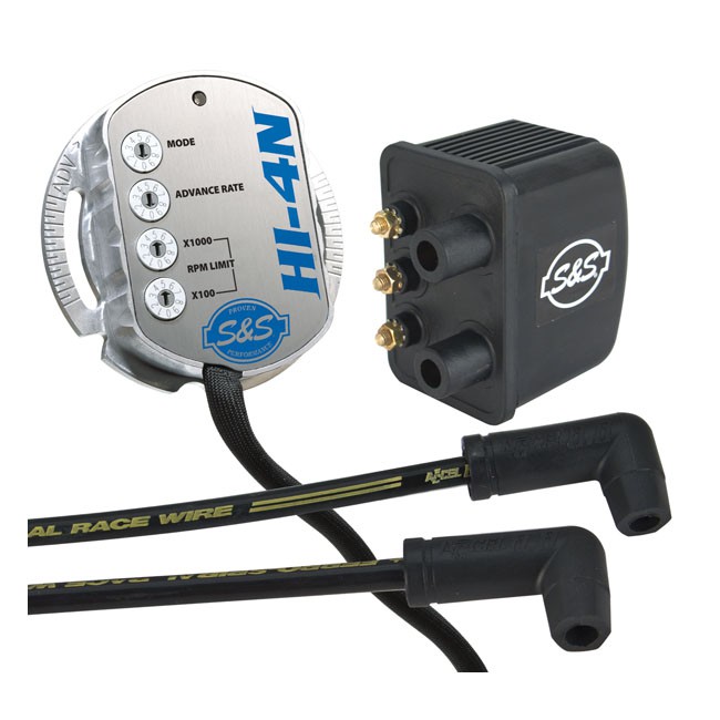 S, HI-4N ignition module, coil & spark plug wire kit