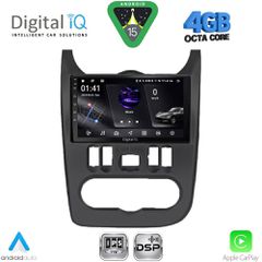 DIGITAL IQ RSG 6101BL_CPA (9inc) MULTIMEDIA TABLET for DACIA DUSTER – LOGAN – SANDERO mod. 2006-2012 (BLACK) | Pancarshop