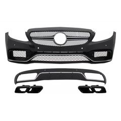 Sumboulés sigastíra Emprós Profulaktíras diachvth gia Mercedes C W205 S205 14-18 C63 Look