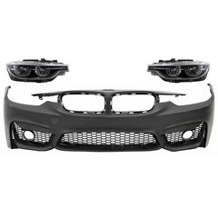 Profylaktíras gia BMW 3 F30 F31 Non LCI LCI 11-18 M3 Sport EVO Look LED provoleís