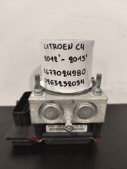 Μονάδα ABS Citroen C4 2012-2015 (9677024980)(0265252034)