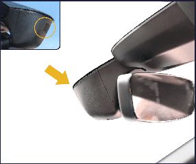 2K OEM Κάμερα Καταγραφής για Audi A1 GB (2018-2024) (Factory Look Parking monitor option) - Κρυφό DVR 2K FHD μαύρο ή γκρι