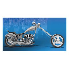 Paughco, upswept drag pipes. Straight Cut. Chrome