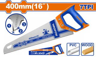 Wadfow WHW8G16 Πριόνι Ξύλου & PVC 40cm