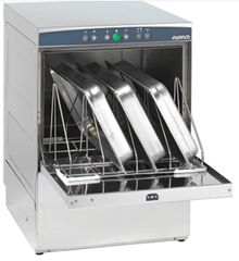 ΠΡΟΣΦΟΡΑ!!! VENTUS AF50.35 ESI T Aristarco Επαγγελματικό Πλυντήριο Πιάτων και Ποτηριών AF50.35T Τριφασικό Π57.2xΒ62.7xΥ84.4cm με Καλάθι 500x500mm