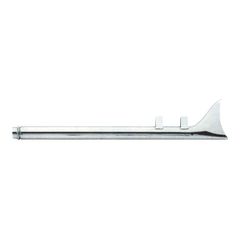 Paughco, Fishtail extension (L/R). 29" long. Chrome