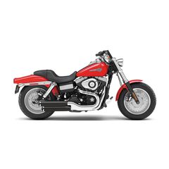Cobra, 3" slip-on mufflers. Black