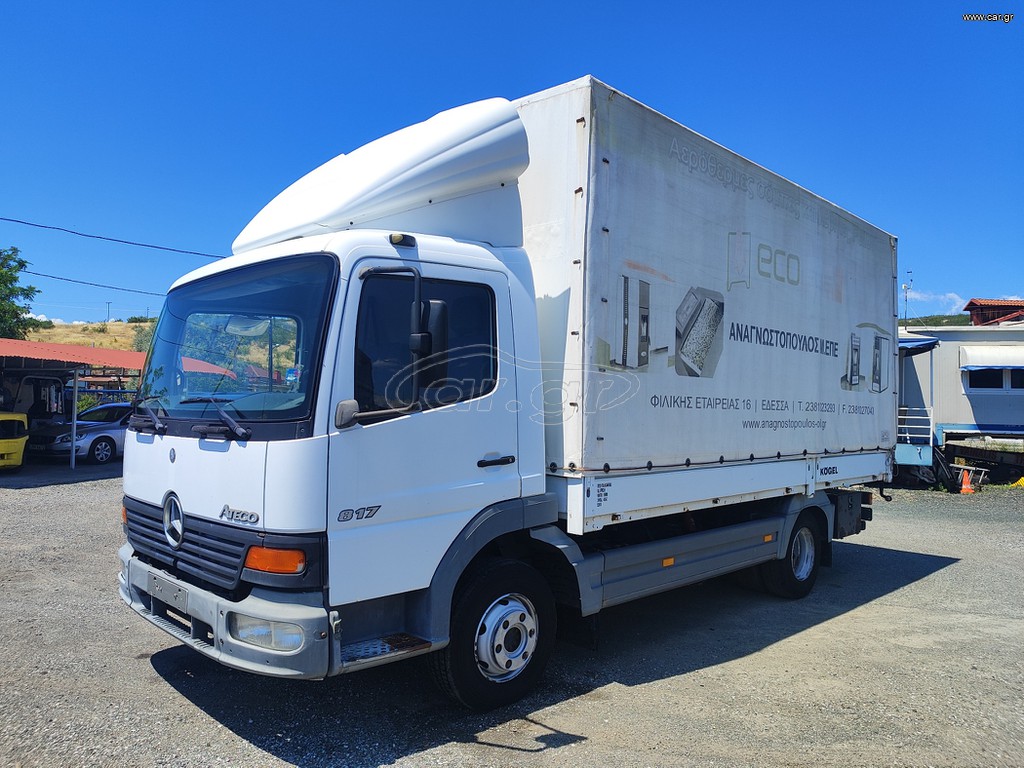 Καρότσα Μουσαμάς Mercedes-Benz 2001 817 μικτό 8600