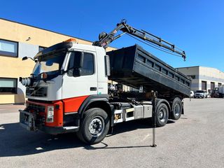 Ανατροπή + Γερανός Volvo 2009 Volvo FM300 6X2 / EURO 4 / HIAB XS