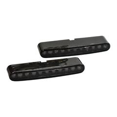 'Stripe' LED turn signals. Smoke lens