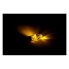 Crystal LED turn signal set. Silver stem-thumb-1
