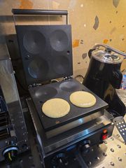 Επαγγελματική Βαφλιέρα για 4 Pancake-thumb-3
