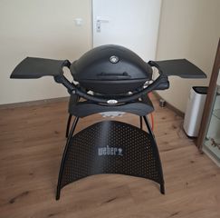Ψησταριά Υγραερίου Weber Q2200 με Στάντ και κάλυμμα Τοπ!!!