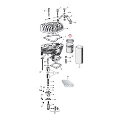 Hastings, 2.745" bore piston ring set. STD
