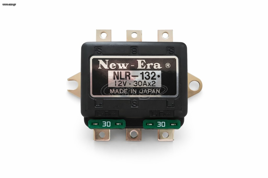Ενισχυτής φώτων (διπλό ρελέ) New‑Era NLR‑132- 12V 30A- Made in Japan