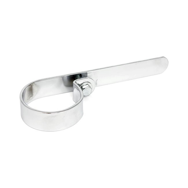 Paughco muffler P-clamp 2-1/2" chrome