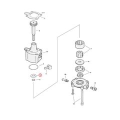 Thrust washer, oil pump-thumb-1