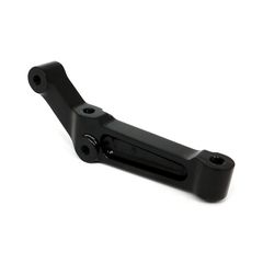 PM, radial mount caliper bracket. Black, left front-thumb-1