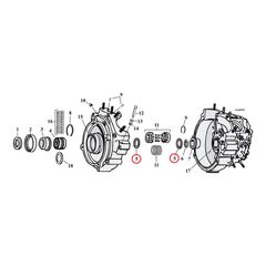 THRUST WASHERS, PINION SHAFT