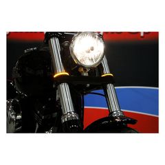 Custom Dynamics Eclipze® LED fork wrap around turn signal-thumb-1