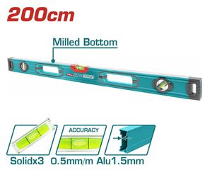 Total TMT220028 Αλφάδι Αλουμινίου 200εκ.
