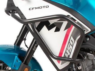 Hepco Becker/ Προστατευτικές μπάρες ρεζερβουάρ CFMoto 450 MT (2024-) black (5027678 00 01)