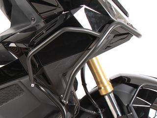 Hepco Becker/ Προστατευτικές μπάρες ρεζερβουάρ Honda X-ADV 750 (2025-) μαύρες (μόνο σε συνδυασμό με κάγκελα 5019555) (5039555 00 01)