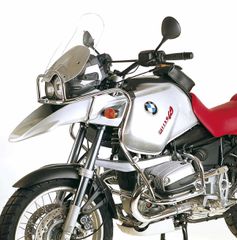 Hepco Becker/ Προστατευτικές μπάρες ρεζερβουάρ BMW R 1150 GS (2000-2004) / Adventure (2001-2005) silver (μόνο σε συνδυασμό με κάγκελα 502915) (502916 00 09)