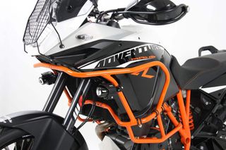Hepco Becker/ Προστατευτικές μπάρες ρεζερβουάρ KTM 1190 Adventure R (2013-2016) (σε συνδυασμό μόνο με original προστατευτικά κάγκελα) (5027524 00 06)