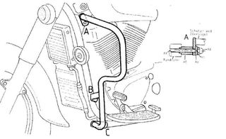 Hepco Becker/ Προστατευτικές μπάρες κινητήρα Suzuki VL 1500 (1998-2004) / C 1500 LC Intruder (2005-2007) (501312 00 02)