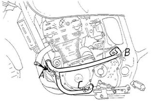 Hepco Becker/ Προστατευτικές μπάρες κινητήρα Suzuki GSF 600 S Bandit (2000-2004) (501321 00 02)