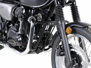Hepco Becker/ Προστατευτικές μπάρες κινητήρα Kawasaki W 800 Street / Cafe / Standard (2019-2025) black (5012541 00 01)