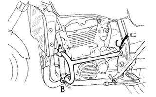 Hepco Becker/ Προστατευτικές μπάρες κινητήρα Kawasaki ZRX 1100 (1997-2001) (501213 00 02)