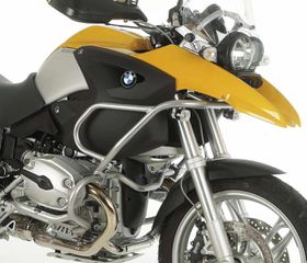 Hepco Becker/ Προστατευτικές μπάρες ρεζερβουάρ BMW R 1200 GS (2004-2007) (μόνο σε συνδυασμό με κάγκελα 502918) silver (502922 00 09)
