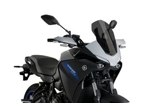 PUIG/ ΖΕΛΑΤΙΝΑ SPORT SCREEN ΓΙΑ YAMAHA TRACER 7/GT(2021-2024) / 700/GT (2020) dark smoke (20433F)