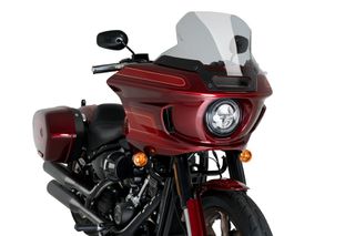 PUIG/ ΖΕΛΑΤΙΝΑ HIGH-ROAD ΤOURING SCREEN ΓΙΑ HARLEY DAVIDSON SOFTAIL LOW RIDER ST FXLRST (2022-2024) smoke (21366H)