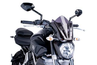 PUIG/ ΖΕΛΑΤΙΝΑ NEW GENERATION SPORT ΓΙΑ YAMAHA MT-07 / MOTO CAGE / FZ-07 (7015F) dark smoke