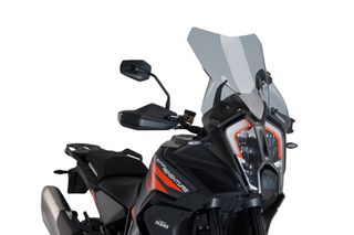 PUIG/ ΖΕΛΑΤΙΝΑ TOURING PLUS ΓΙΑ KTM 1290 SUPER ADVENTURE S (2021-2024) smoke (20816H)