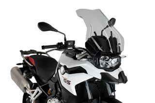 PUIG/ ΖΕΛΑΤΙΝΑ TOURING PLUS ΓΙΑ BMW F 750 GS (2018-2024)/ 800 GS (2024-)/ 850 GS (2018-2022)/ADVENTURE (2019-2023) smoke (9770H)