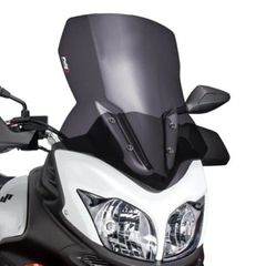PUIG/ ΖΕΛΑΤΙΝΑ TOURING SCREEN ΓΙΑ SUZUKI DL 650 V-STROM (2012-2016) / XT V-STROM (2015-2016) dark smoke (5895F)