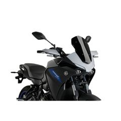 PUIG/ ΖΕΛΑΤΙΝΑ SPORT SCREEN ΓΙΑ YAMAHA TRACER 7/GT (2021-2024) 700/GT (2020) black (20433N)